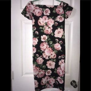 Floral Bodycon Dress